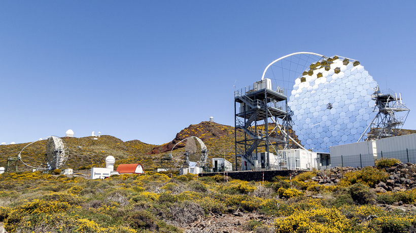 Telescopio Magic en El Roque de Los Muchachos - La Palma